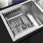 Expandable Stainless Steel Draining Basket for Sinks