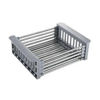 Expandable Stainless Steel Draining Basket for Sinks
