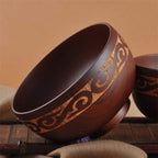 Ethnic wooden bowl
