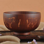Ethnic wooden bowl