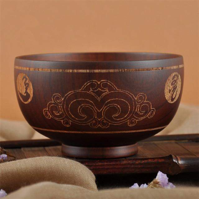 Ethnic wooden bowl