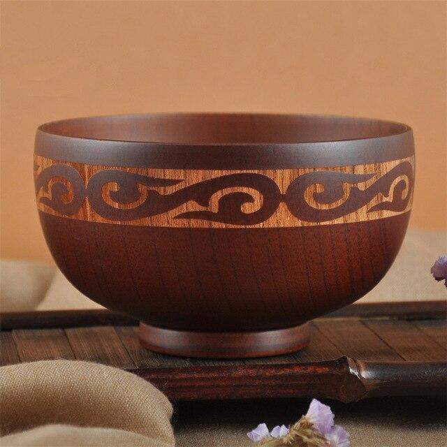 Ethnic wooden bowl