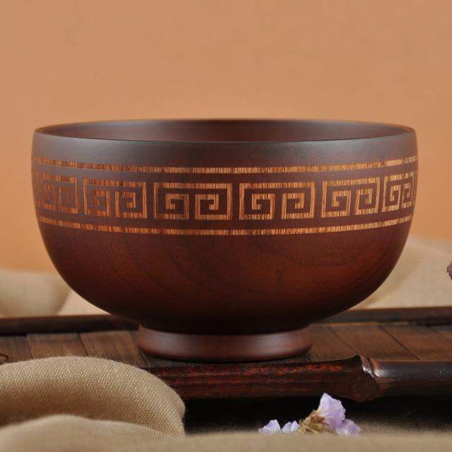 Ethnic wooden bowl