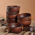 Ethnic wooden bowl