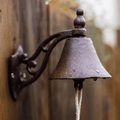 Classic cast iron doorbell in vintage style for stylish entrances