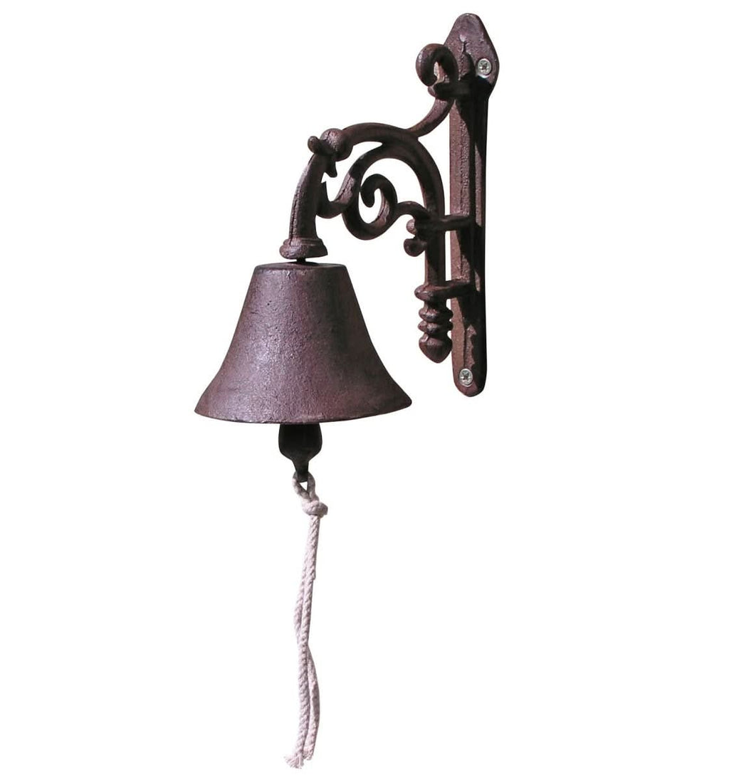 Classic cast iron doorbell in vintage style for stylish entrances