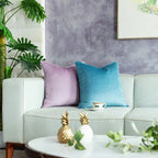 VelvetLuxe – Elegant velvet cushion cover with refined details