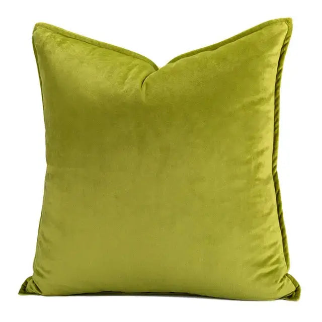 VelvetLuxe – Elegant velvet cushion cover with refined details