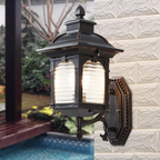 Antique Wall Light Outdoor Black