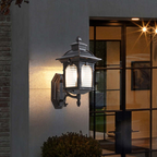 Antique Wall Light Outdoor Black