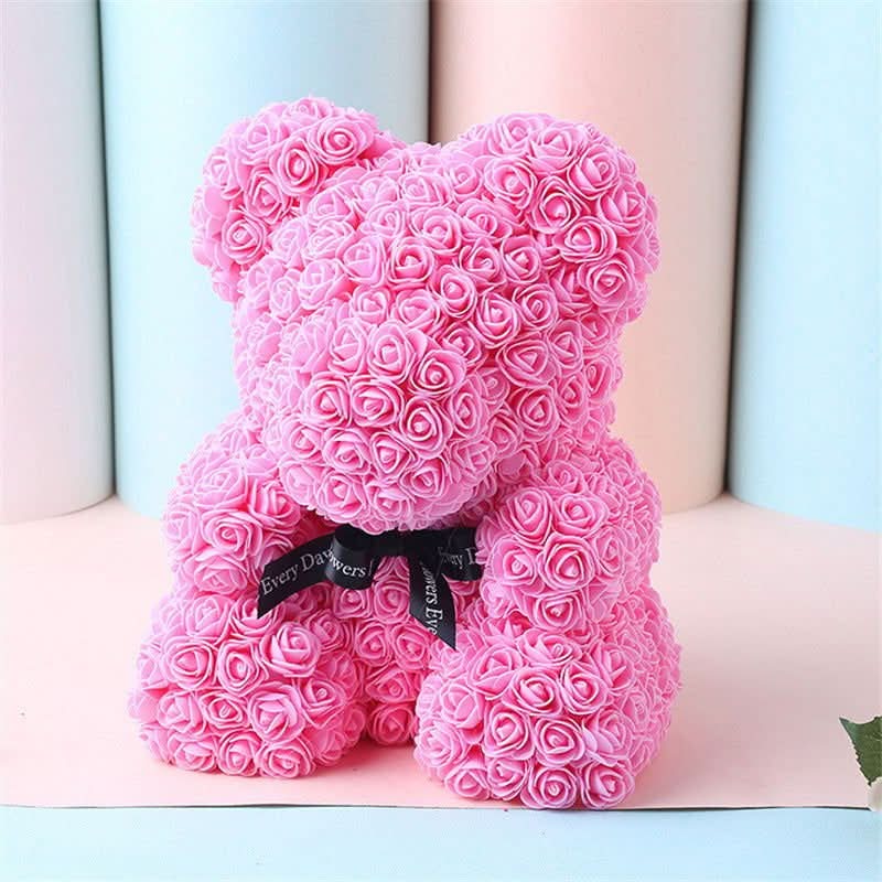 Rose bear as a timeless gift of love