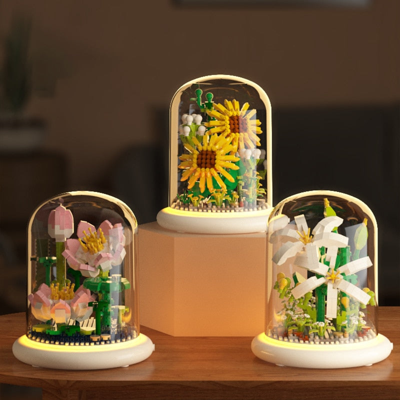 Eternal Building Blocks Flower Blossom