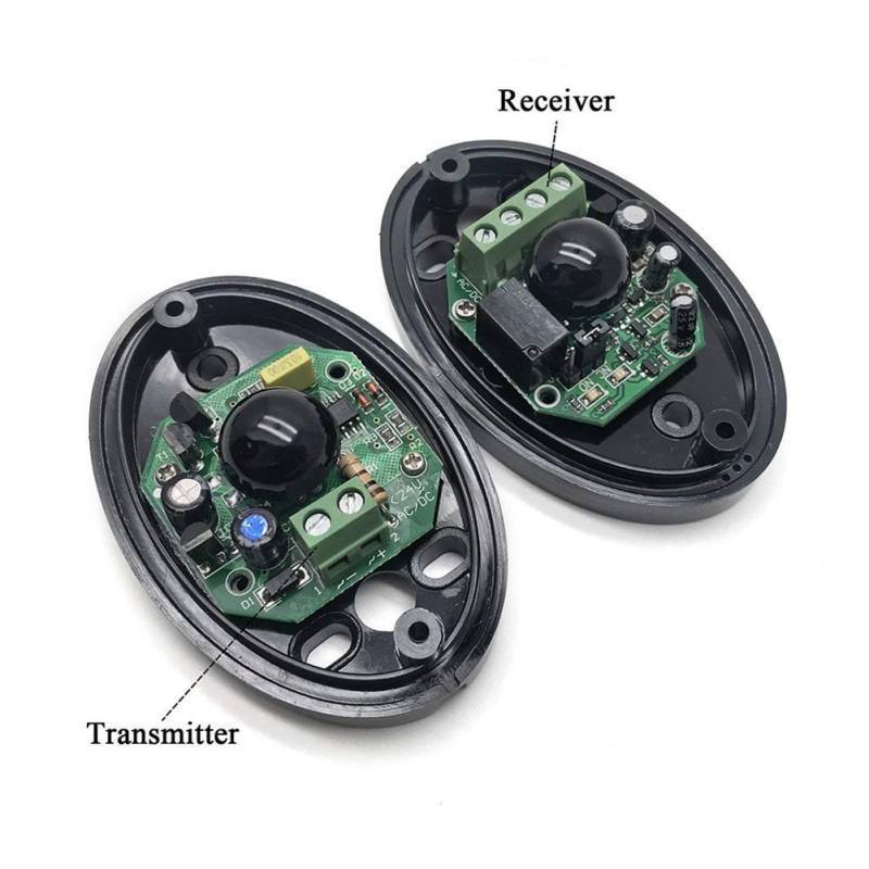External Positioning Alarm Detector Infrared Beam Sensor Barrier For Gates, Doors, Windows Protection Against Hacking System