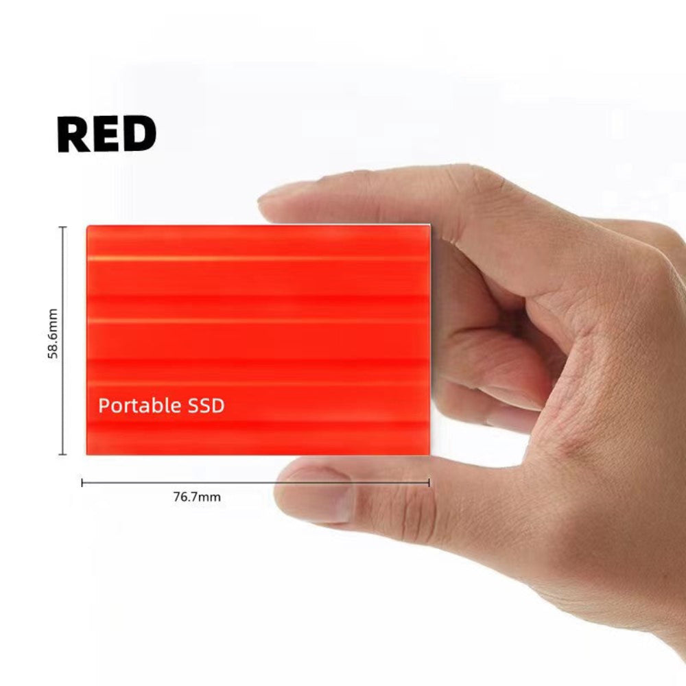 External Solid State Drive Fast Transfer Portable Storage