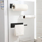 Extra strong magnetic kitchen roll holder – Space-saving