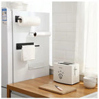 Extra strong magnetic kitchen roll holder – Space-saving