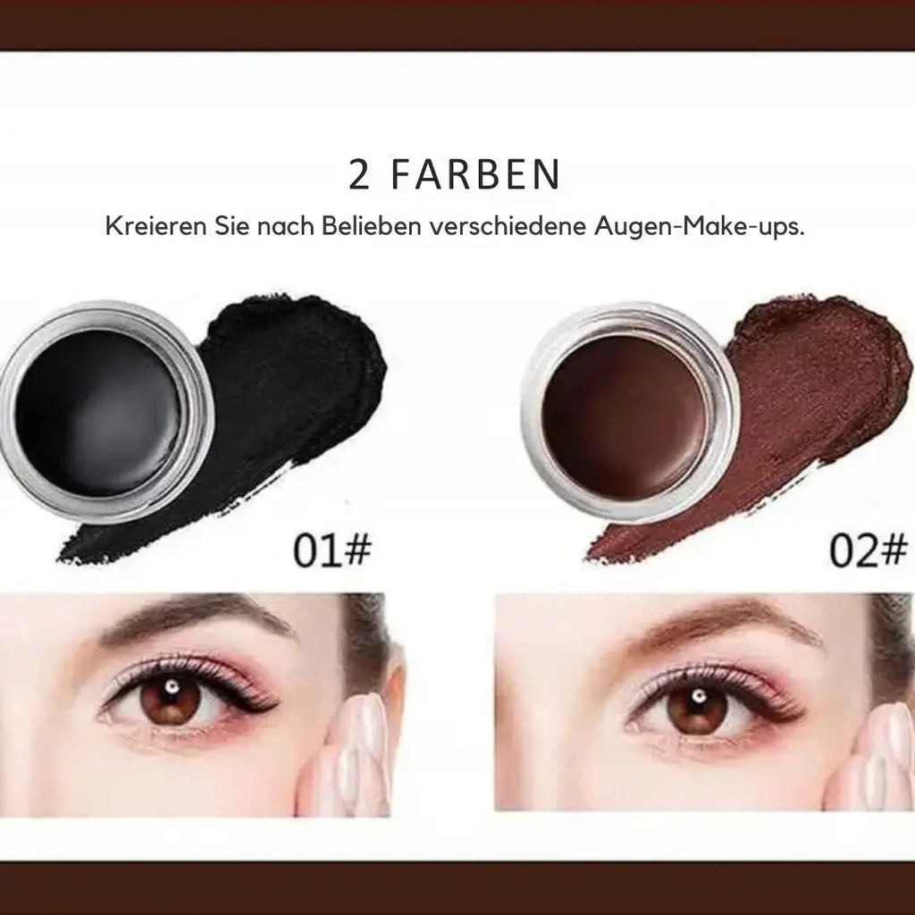 Eyeliner set for flawless lines – incl. waterproof gel