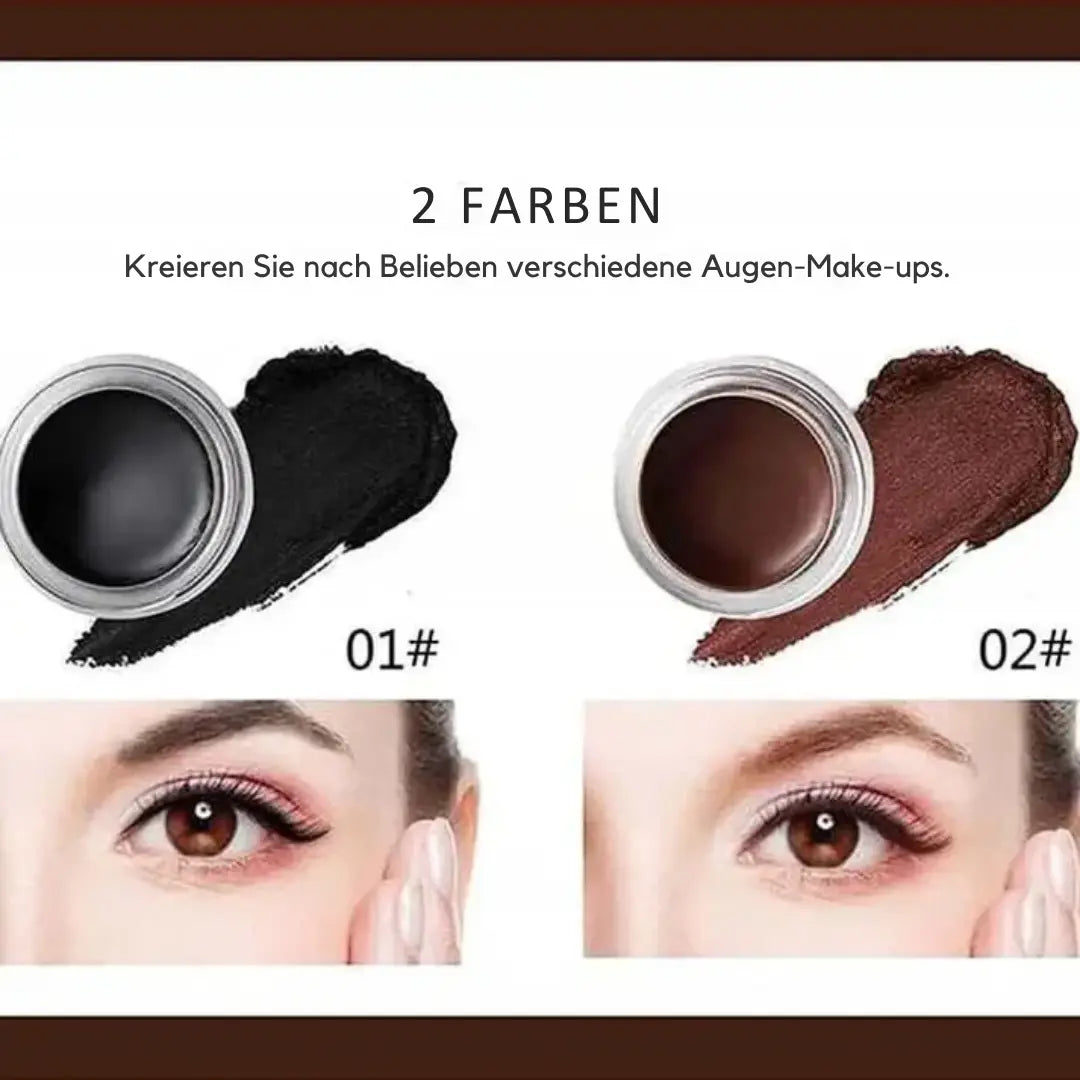 Eyeliner set for flawless lines – incl. waterproof gel