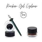 Eyeliner set for flawless lines – incl. waterproof gel