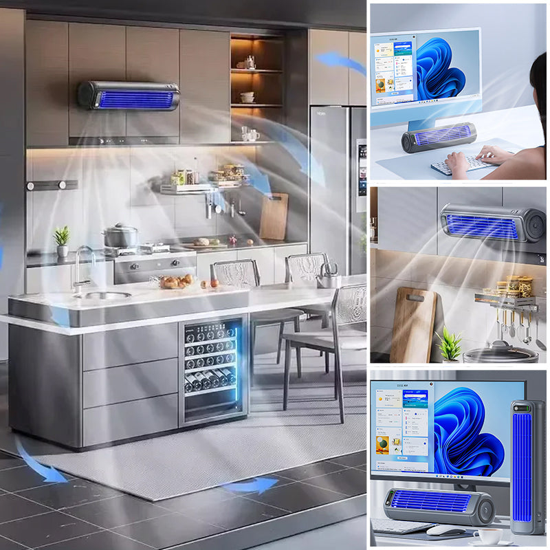 Portable Air Conditioning Fan with Wall Mount