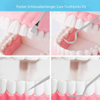 Toothpick set made of stainless steel (7 pcs)