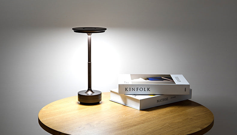 ClarityGlow Luxe Edition | Wireless LED Table Lamp