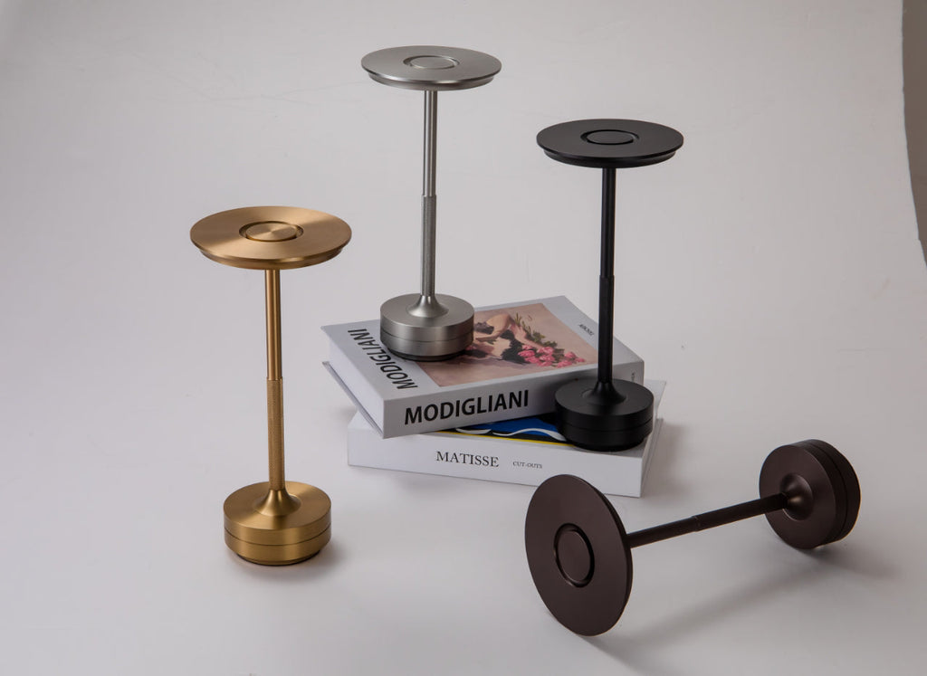 ClarityGlow Luxe Edition | Wireless LED Table Lamp