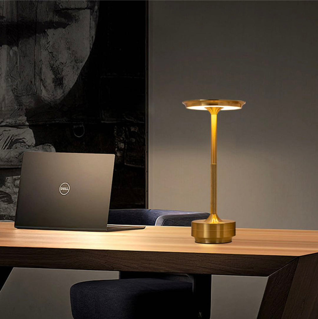 ClarityGlow Luxe Edition | Wireless LED Table Lamp