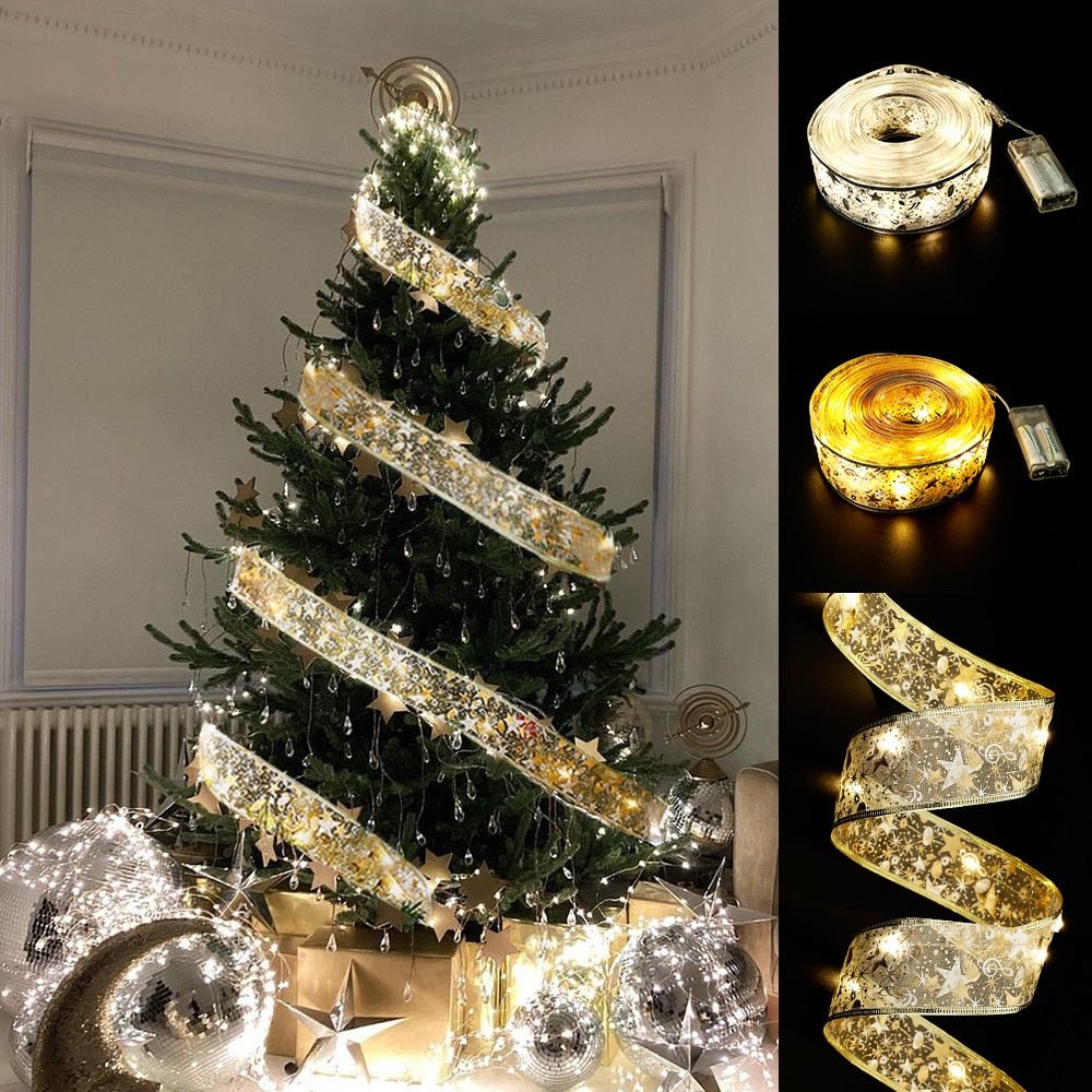 Double-layer LED string lights for Christmas trees