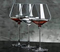6 piece light bulb wine glasses