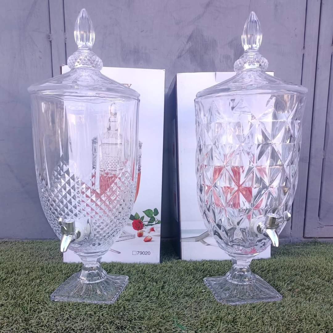 Glass Juice Dispenser