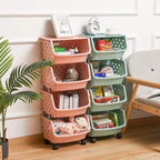 4-level vegetable rack