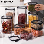 8 pieces airtight storage containers