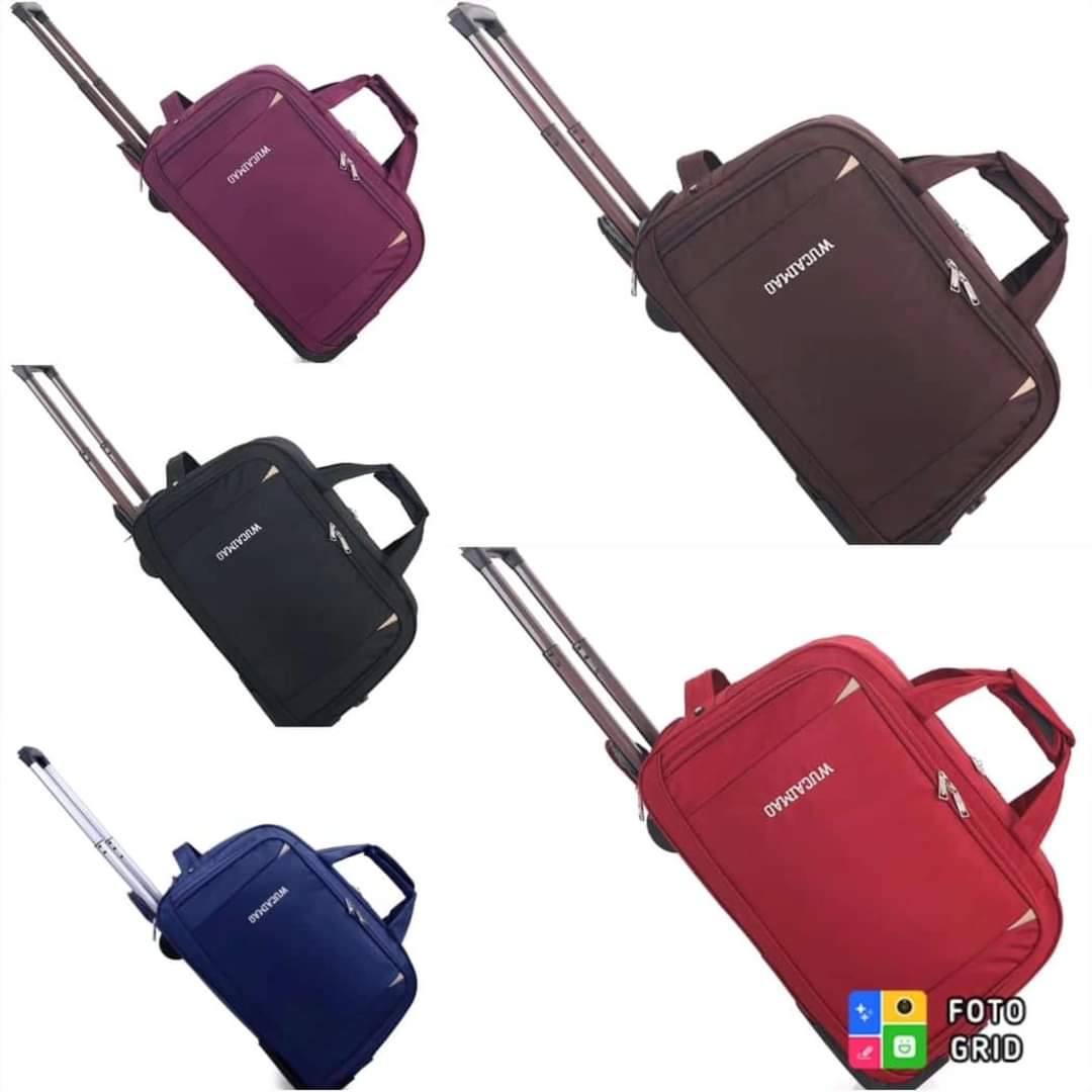 rolling suitcase travel bag