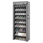 10-layer zipper shoe cabinet