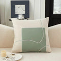 Geometric Embroidery Pillowcase