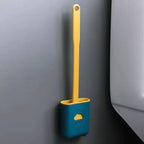 Flat Head Silicone Toilet Brush