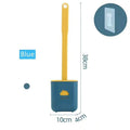 Flat Head Silicone Toilet Brush