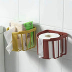 Adhesive-free Toilet Paper Holder