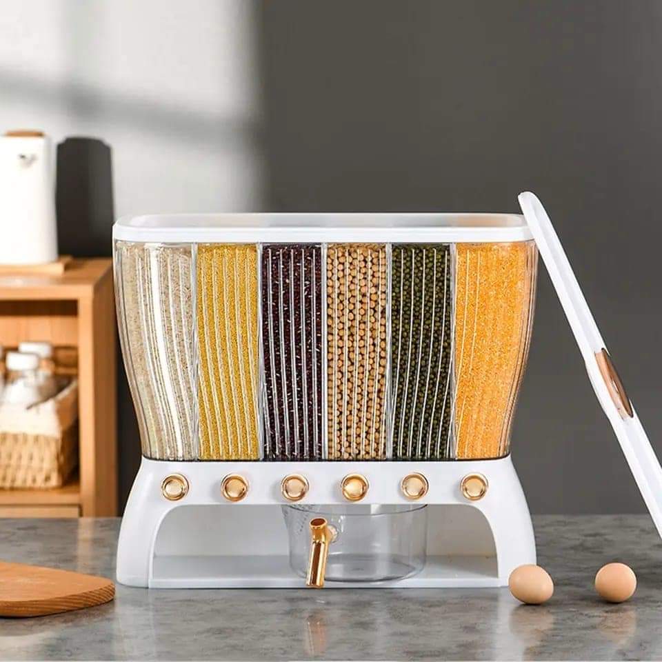 12kgs Six-Points Muesli Storage Box