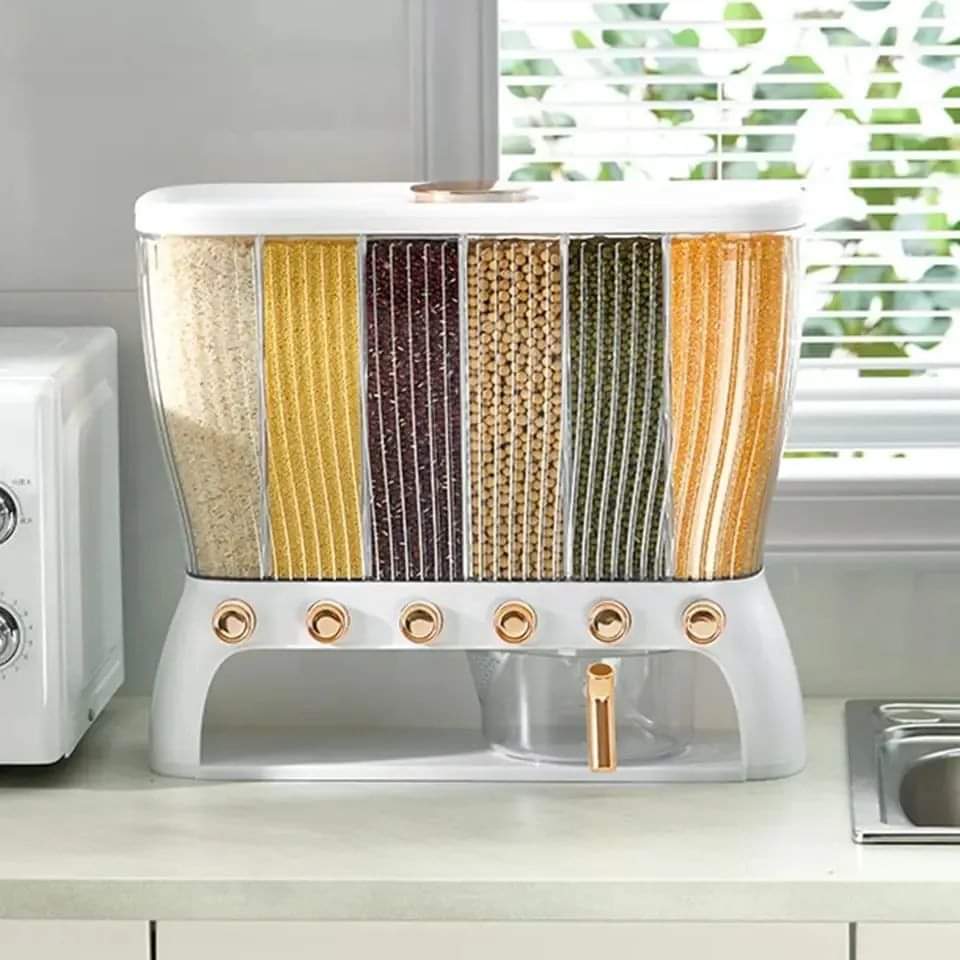 12kgs Six-Points Muesli Storage Box