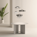 Modern Glass Pendant Lamp in Bauhaus Style - AuroraSphere