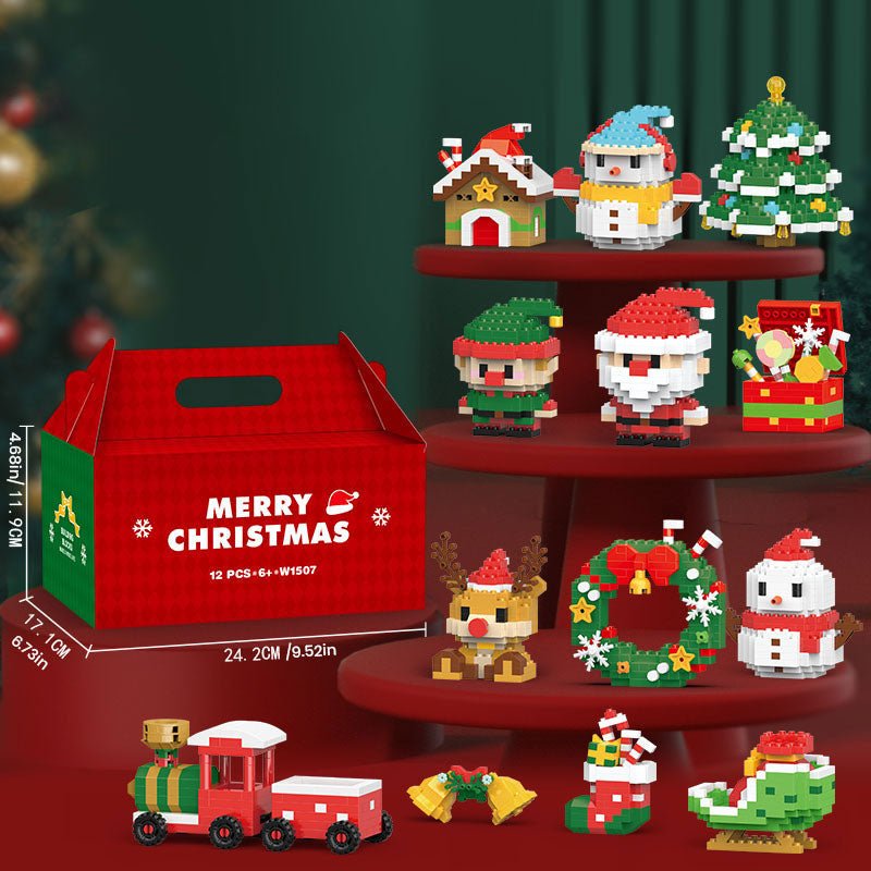 Christmas Building Blocks for Creative Construction