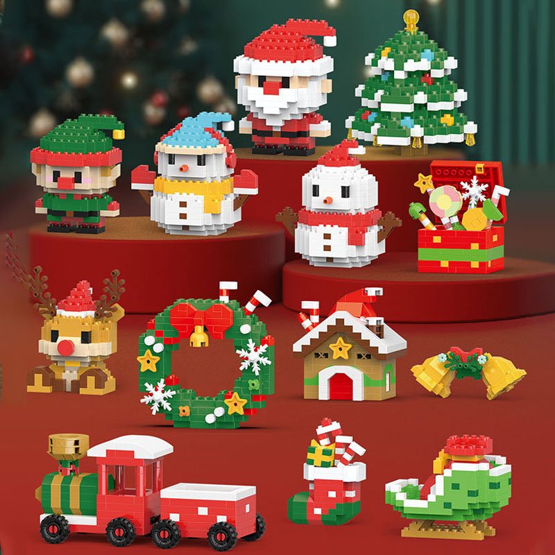 Christmas Building Blocks for Creative Construction