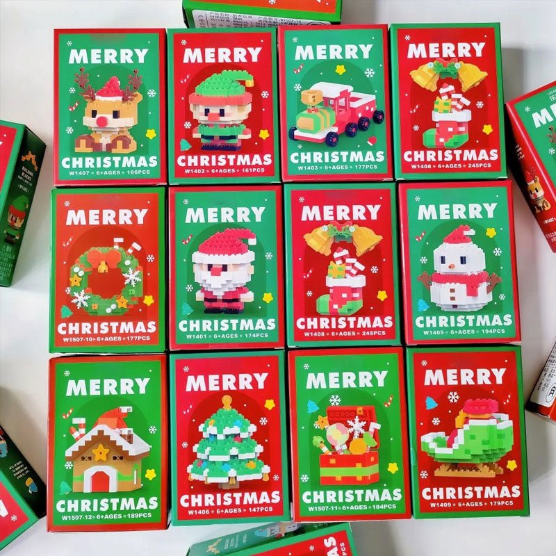 Christmas Building Blocks for Creative Construction