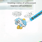 Christmas Glass Painting Set for Creative Learning