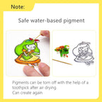 Christmas Glass Painting Set for Creative Learning