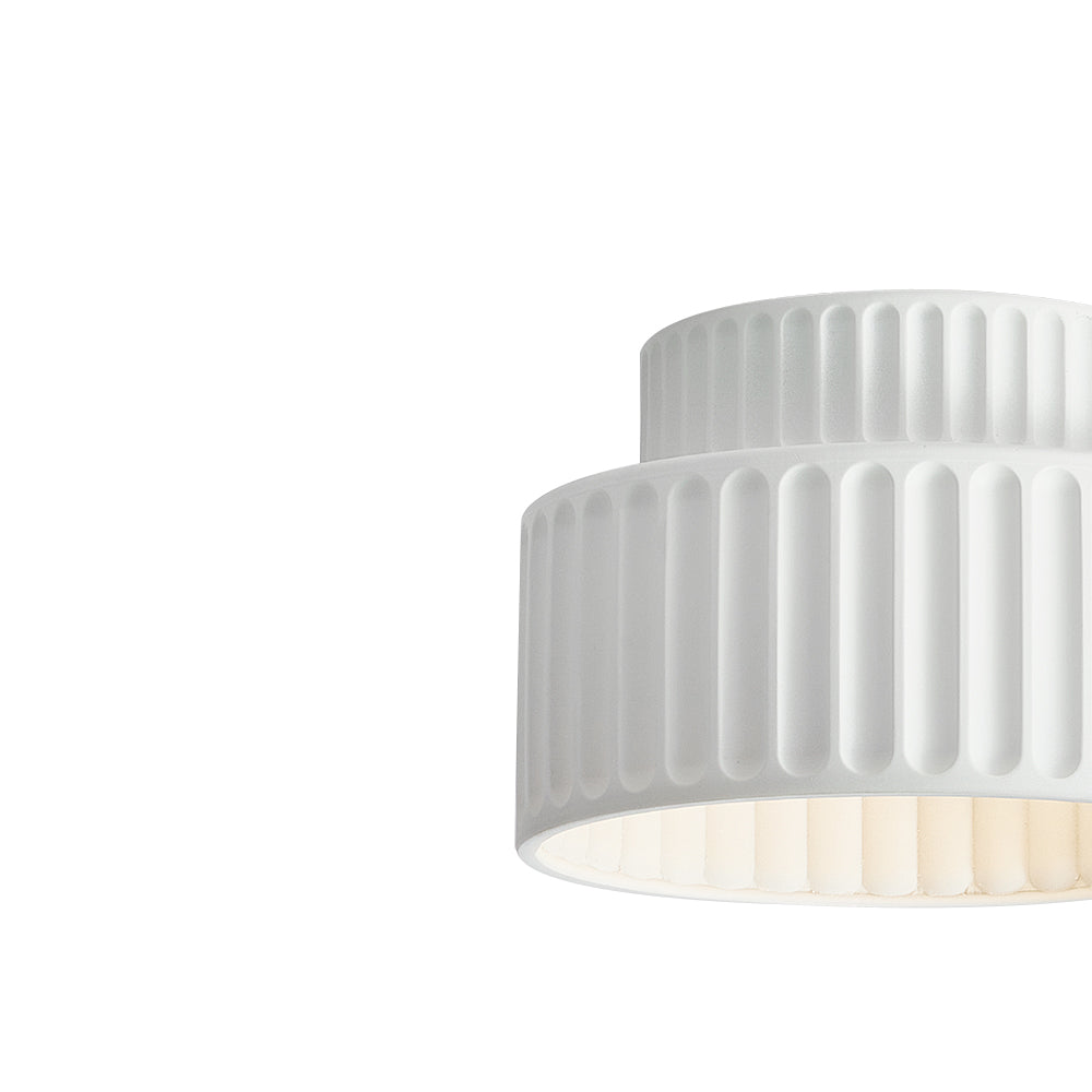 Nordic Ceiling Lamp made of Ceramic in Cream Color