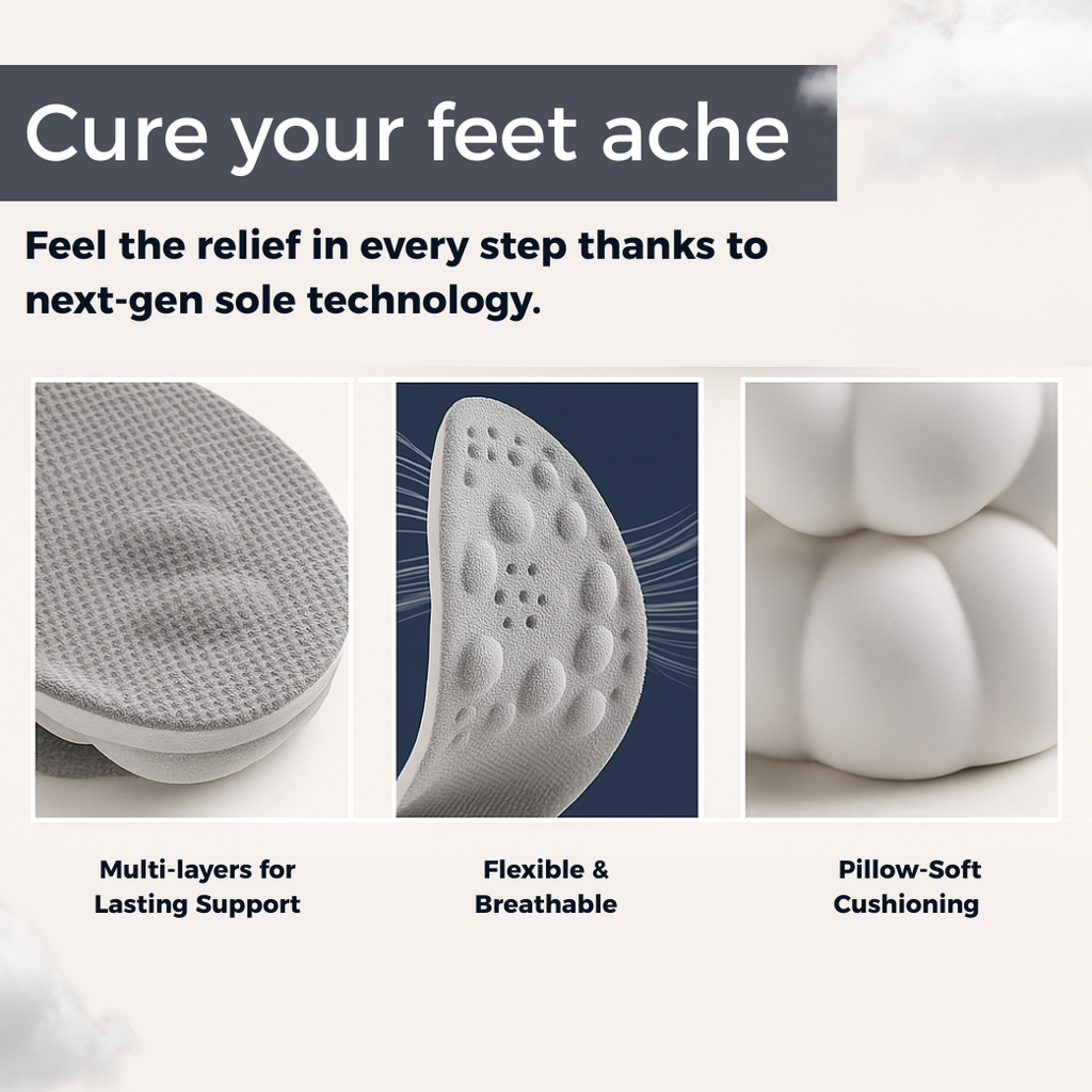 StrideAid Cloud‑Like Foot Comfort