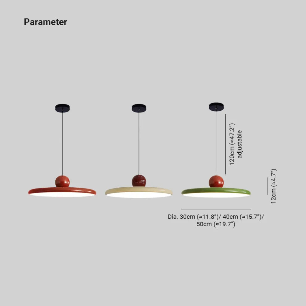 Scandinavian Metal LED Pendant Lamp